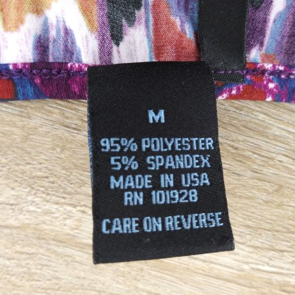 Saint Topez West Shirt Womens Medium Purple Sleeveless Blouse - Picture 5 of 6